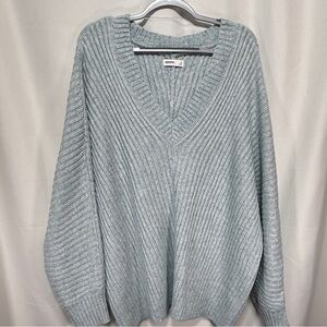 Like New Sonoma Drop Shoulder Dolman Sweater 2x Pale Blue Heather